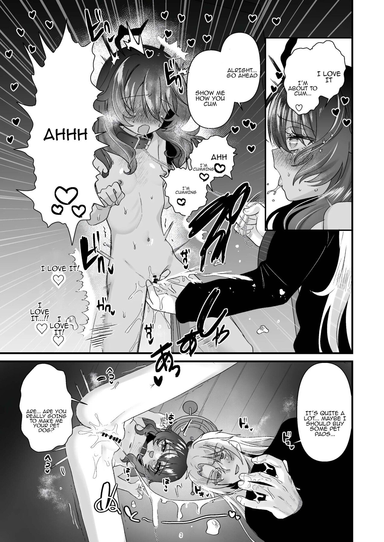 Hentai Manga Comic-The cheeky Ichiru is quite a masochist. Reconciliation and lovey-dovey SM sex feels good, doesn't it? ♡-Read-40